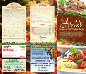 Arnies 2016-1 | Fasprint Menus