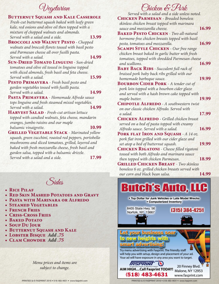 lobsterhouse5 Fasprint Menus