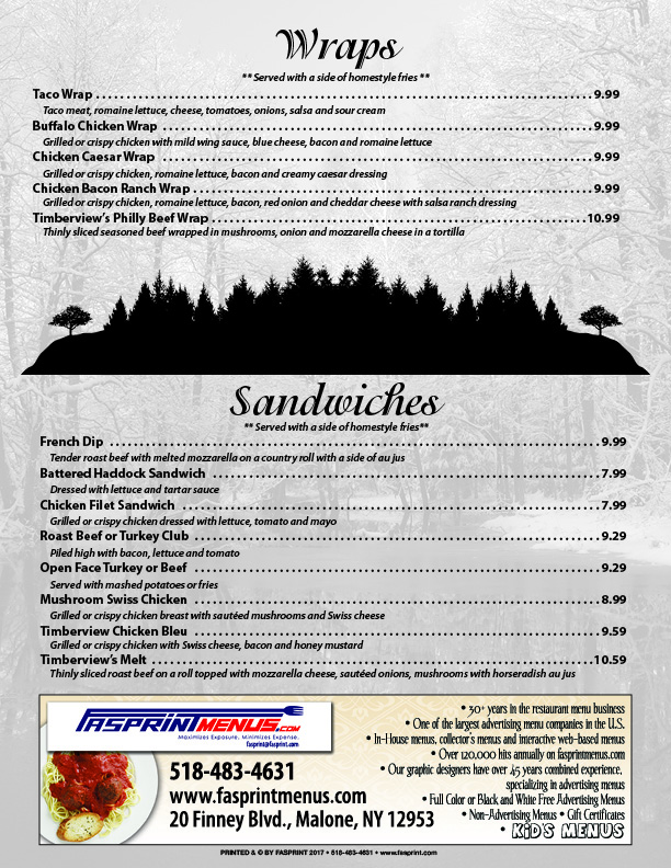 timberviewbarrestaurantproof4 Fasprint Menus