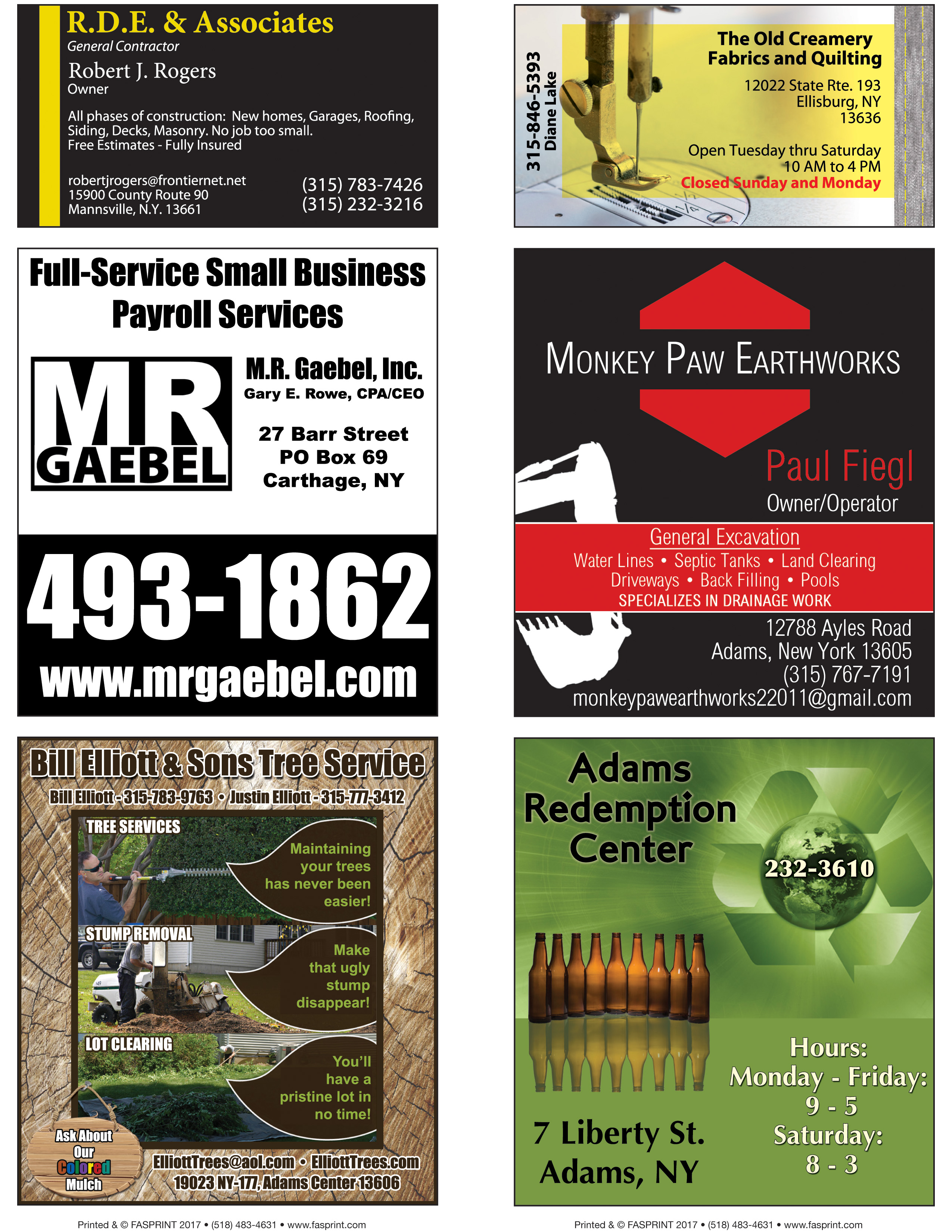 cherrytree07 Fasprint Menus